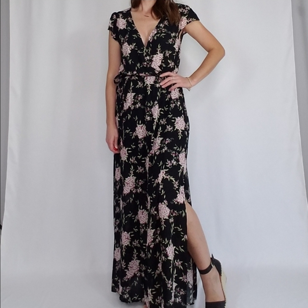 Floral maxi dress